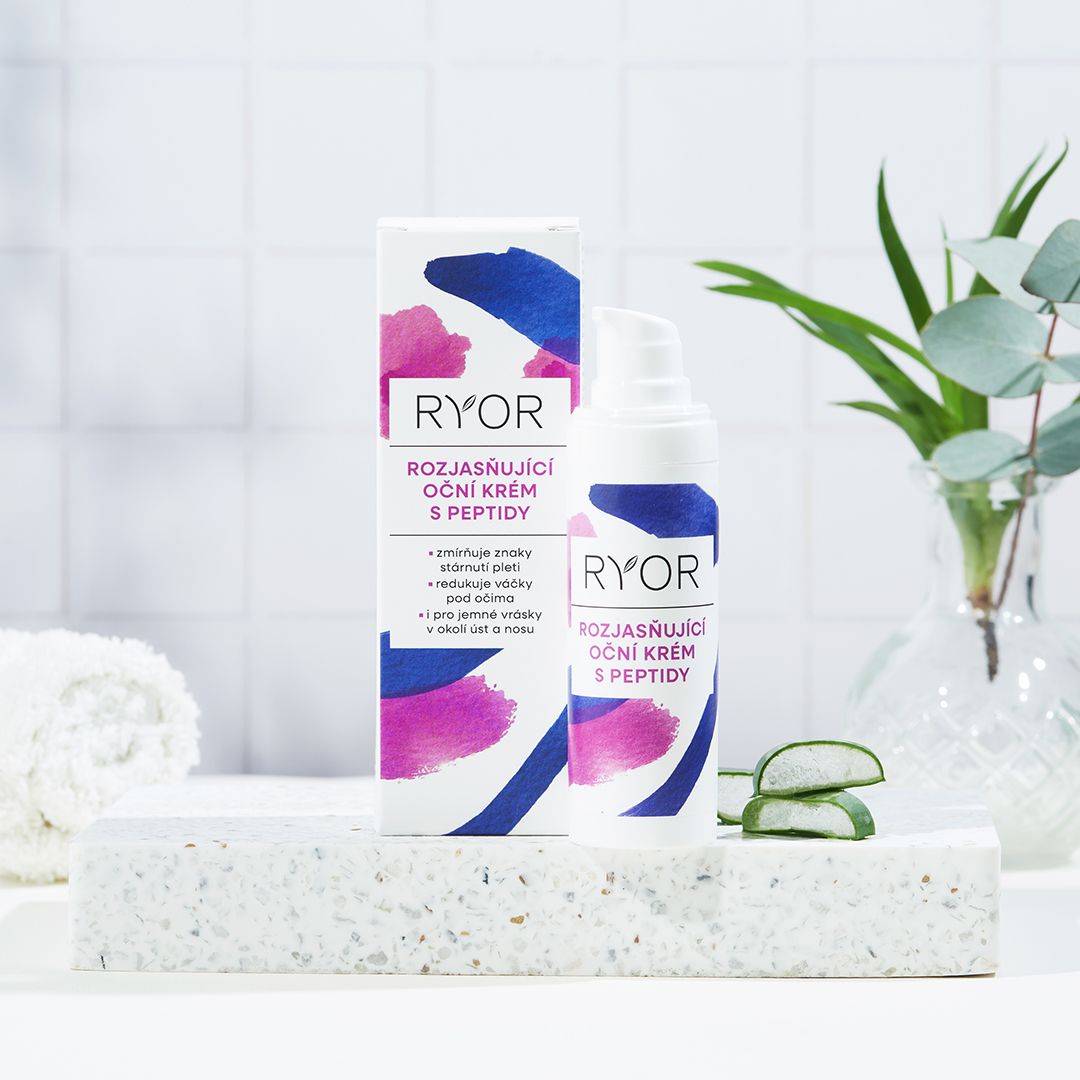 Rozjasňující oční krém s peptidy - galerie #1