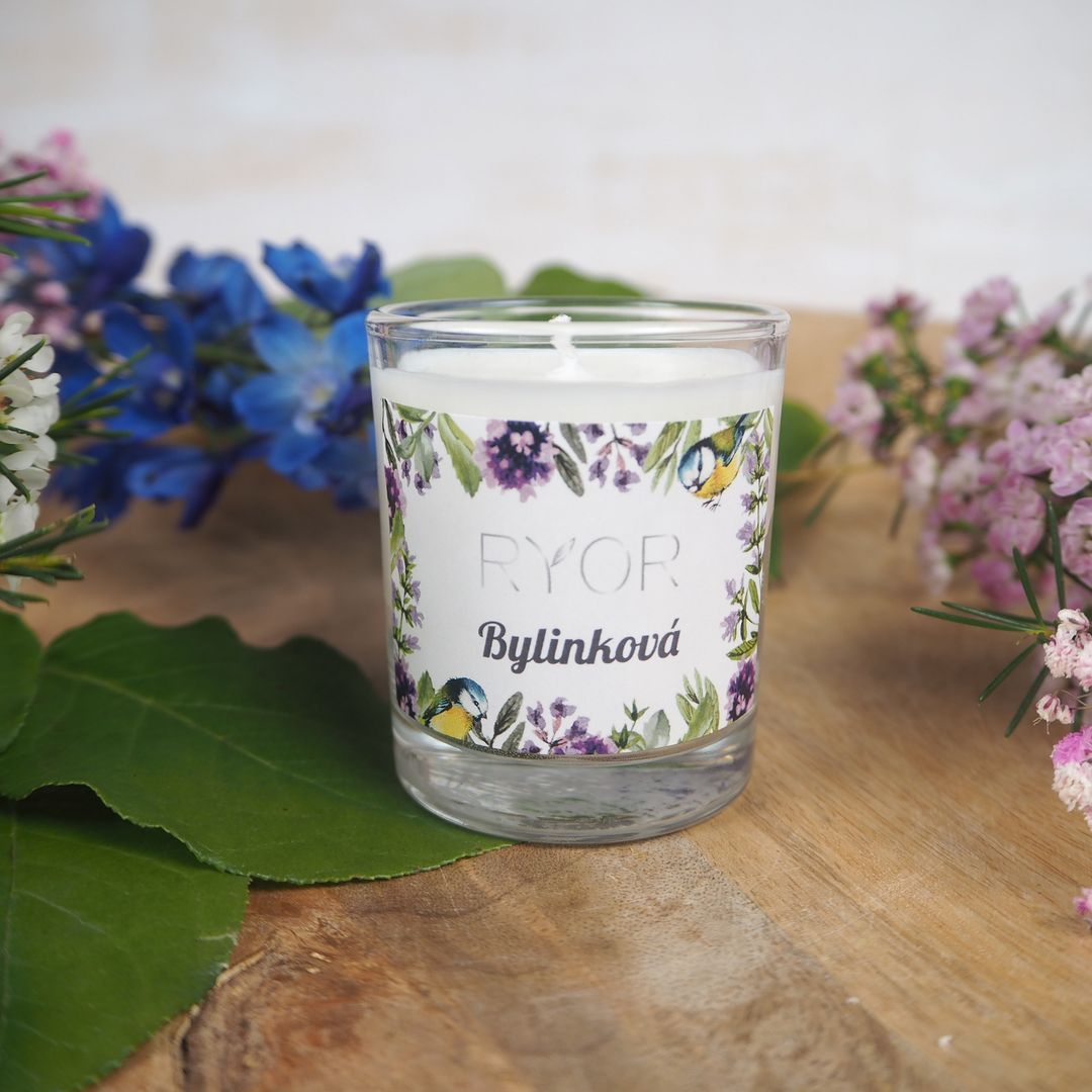 Sviečka malá - Bylinková - galéria #2