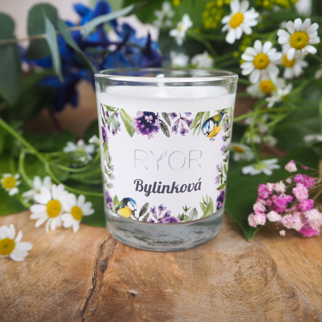 Sviečka malá - Bylinková - galéria #3