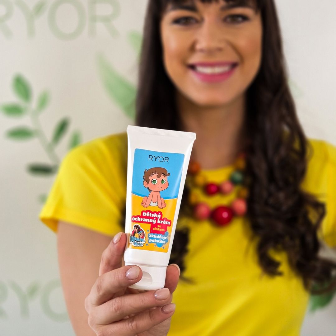 Karol a Kvído Dětský ochranný krém se zinkem - galerie #2
