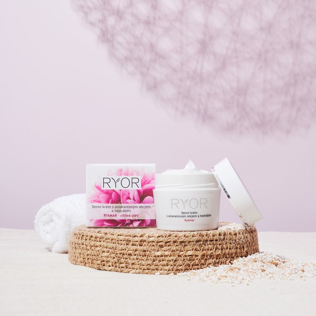 Denní krém s amarantovým olejem a hedvábím - galerie #1