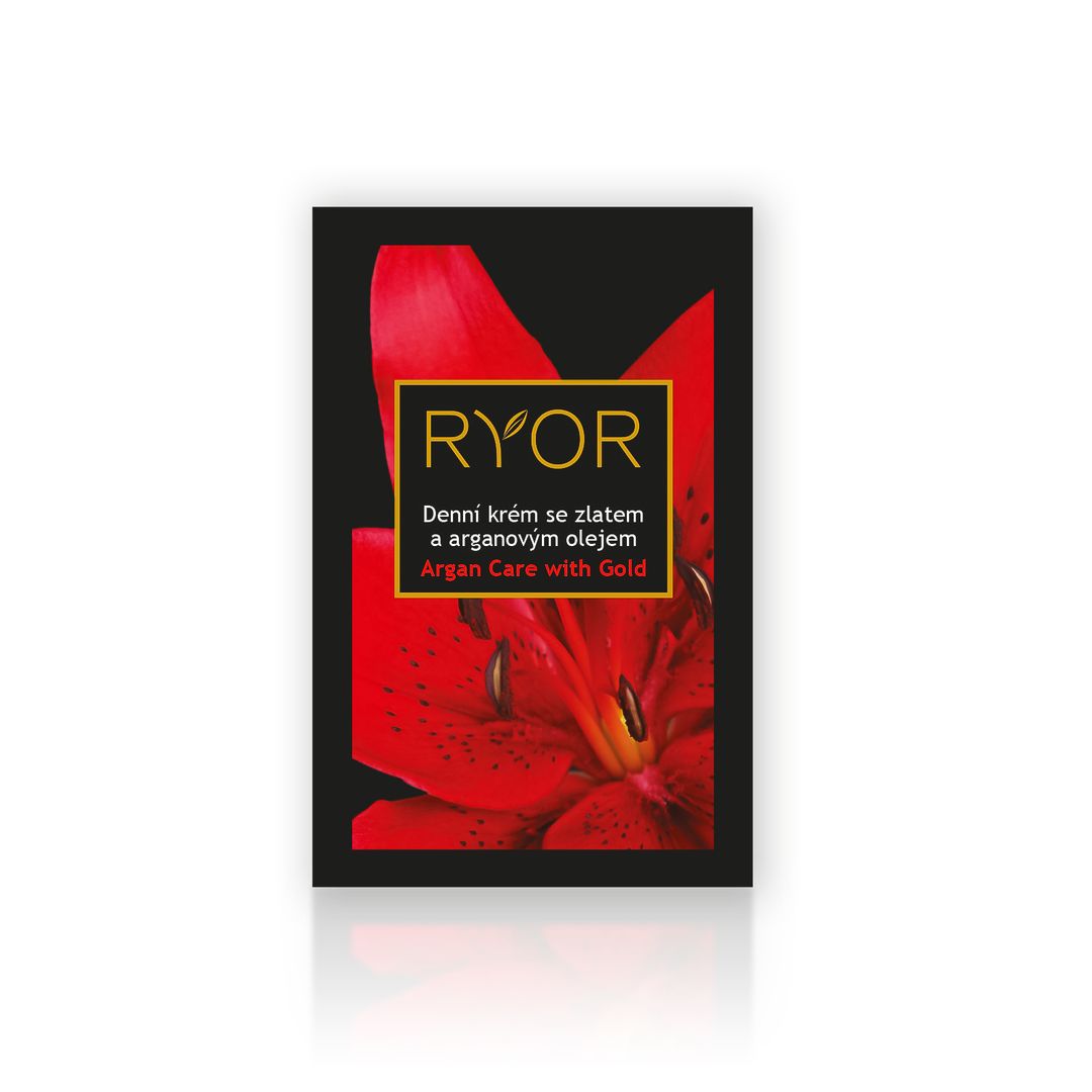 Tester - Denní krém se zlatem a arganovým olejem