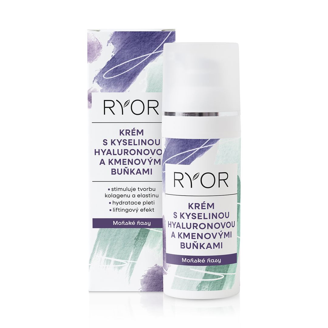 Krém s kyselinou hyalurónovou a kmeňovými bunkami
