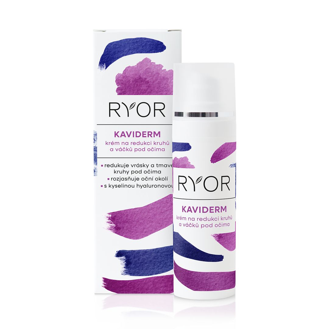 Kaviderm – krém na redukciu kruhov a vačkov pod očami
