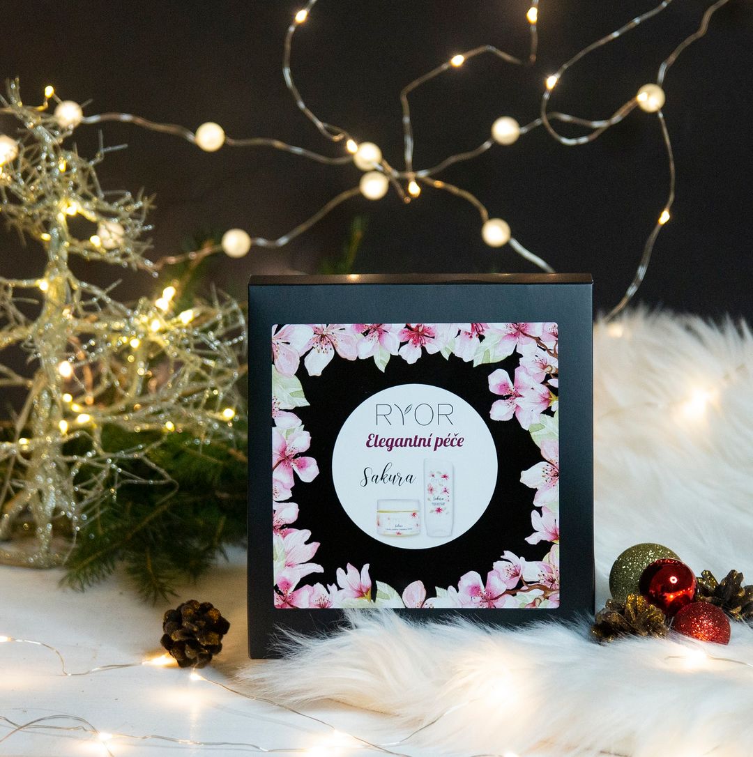 Dárková kazeta Sakura - elegantní péče - galerie #1
