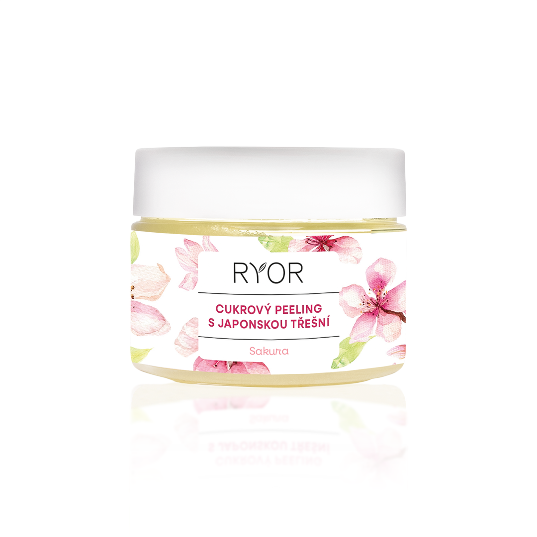 Cukrový peeling s japonskou čerešňou