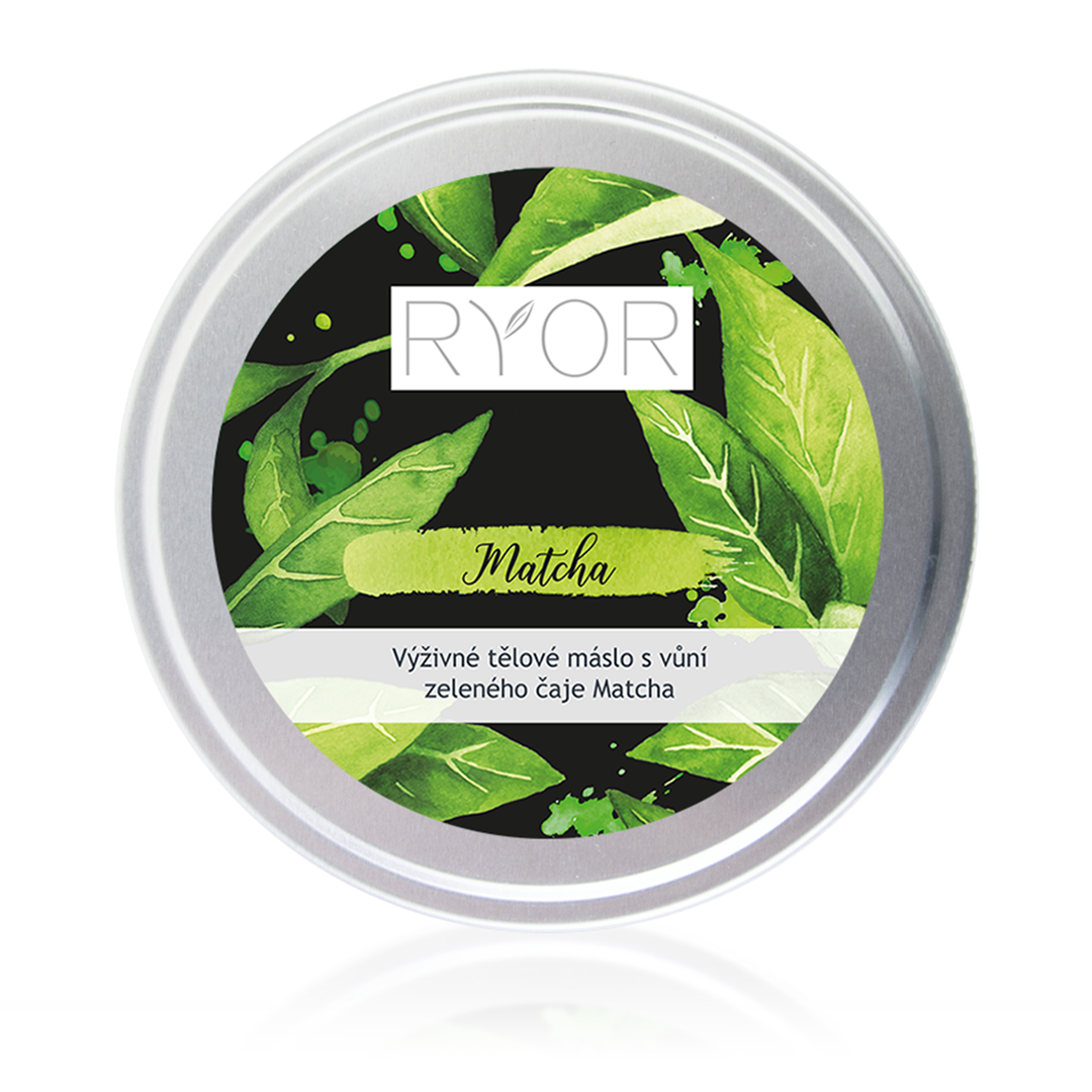 Výživné telové maslo s vôňou zeleného čaju Matcha