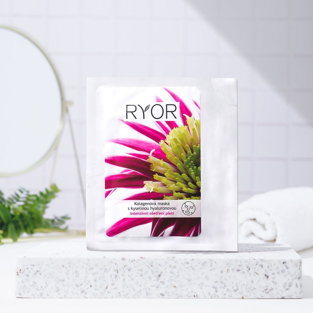 Kolagénová maska s kyselinou hyalurónovou - galéria #1