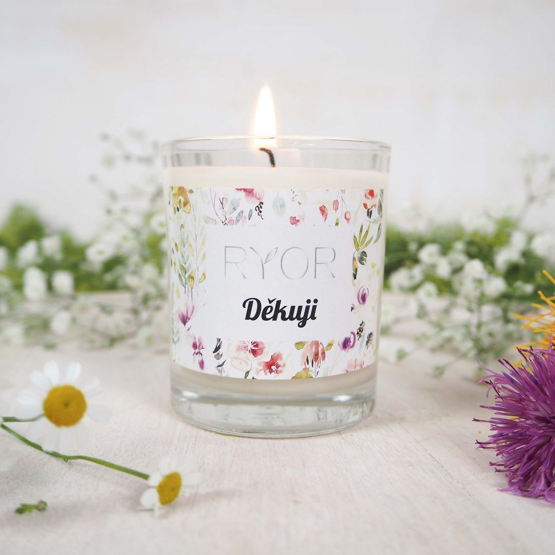 Sviečka malá - Ďakujem - galéria #2