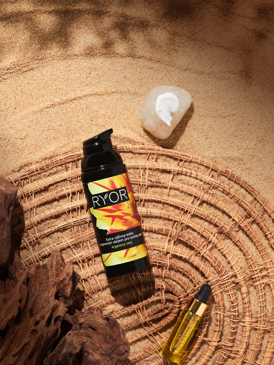 Extra výživný krém s arganovým olejom na suchú pleť - galéria #1