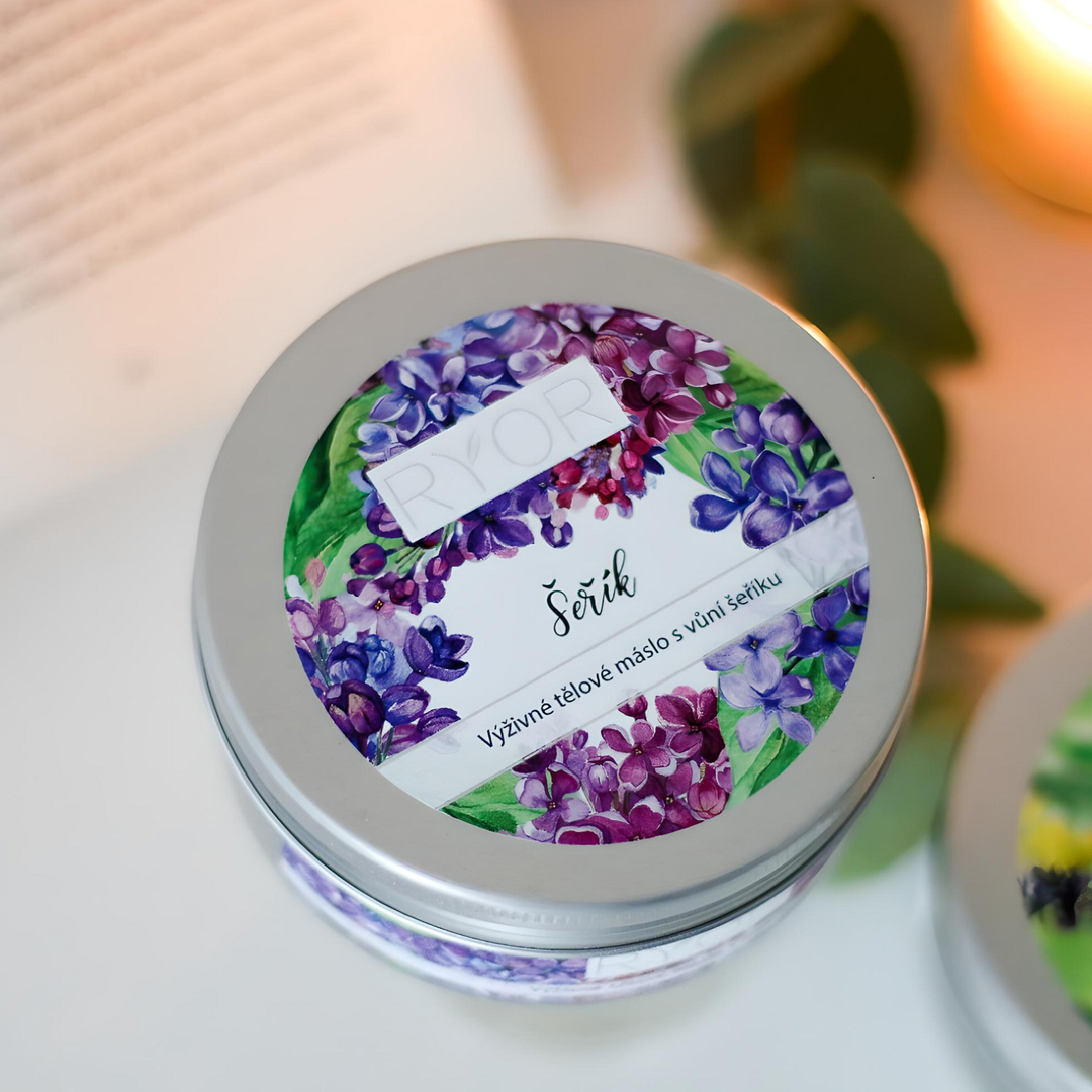 Výživné tělové máslo s vůní šeříku - galerie #4