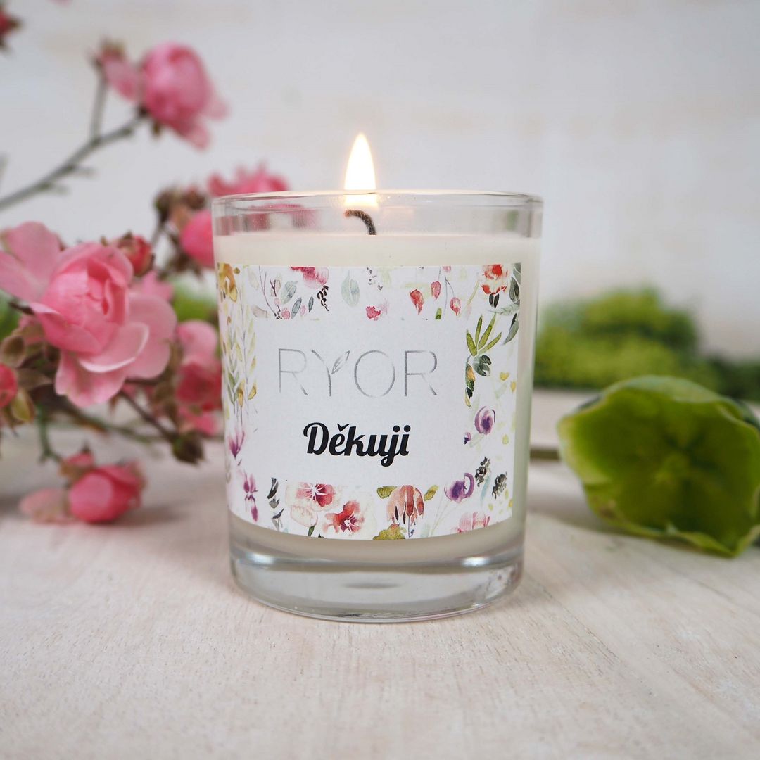 Sviečka malá - Ďakujem - galéria #1