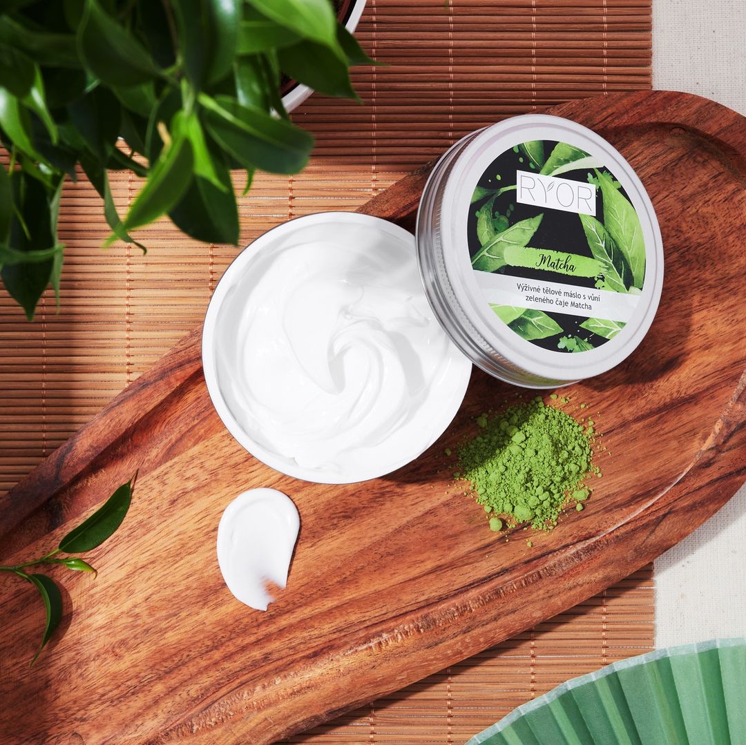 Výživné tělové máslo s vůní zeleného čaje Matcha - galerie #2
