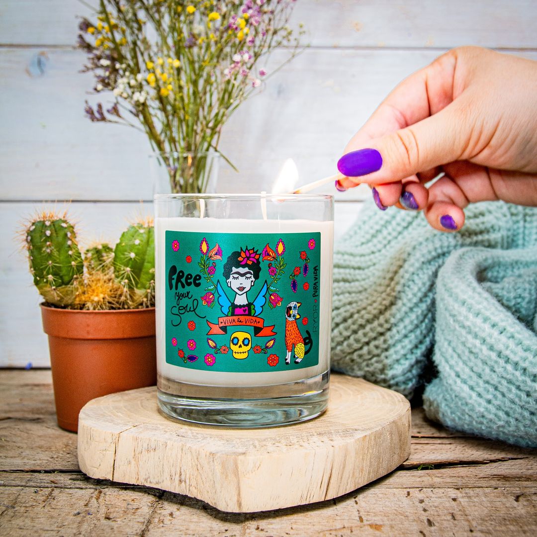 PuraVida sviečka Frida - galéria #1