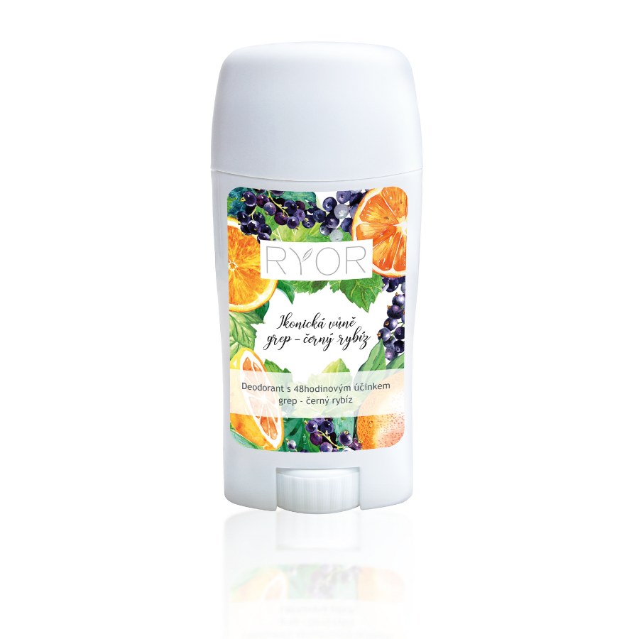 Deodorant s 48hodinovým účinkem grep - černý rybíz