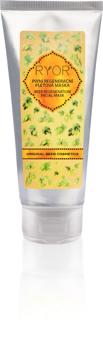 Pivní regenerační pleťová maska