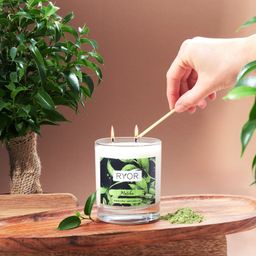 Sviečka veľká - Matcha - galéria #2