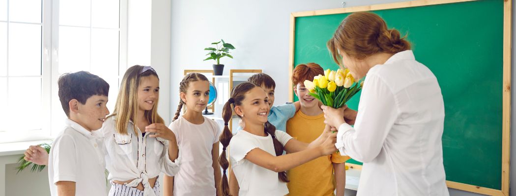 Darčeky pre učiteľky a učiteľov