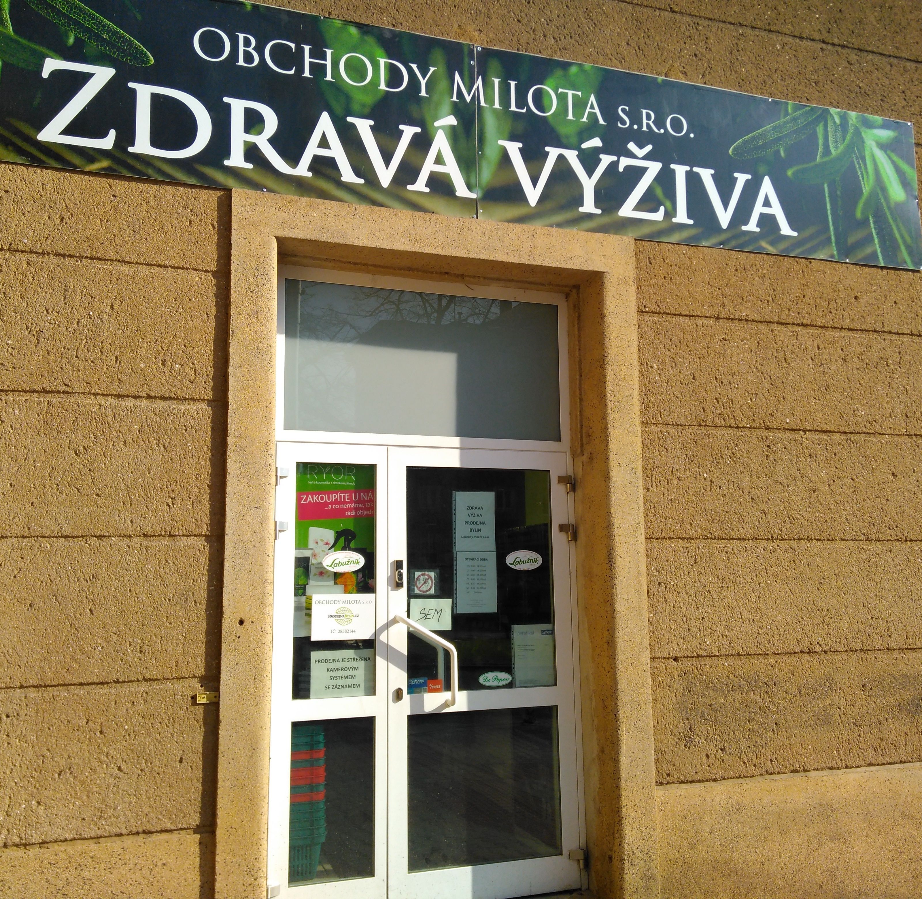 Obchody Milota s.r.o.Zdravá výživa