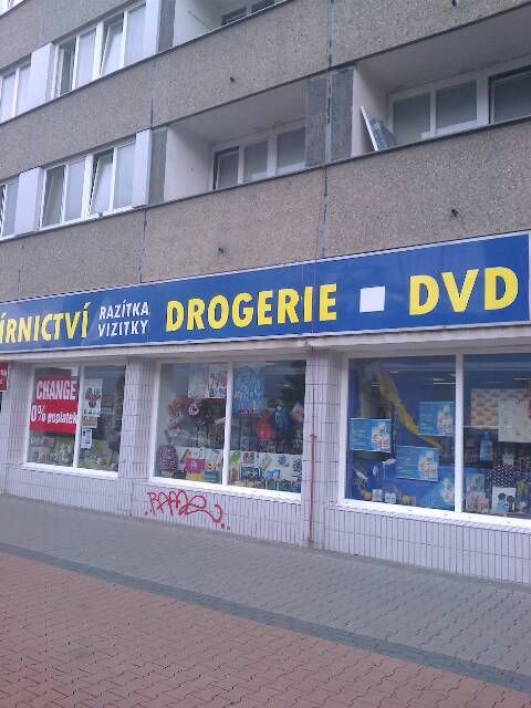 Drogerie - papírnictví