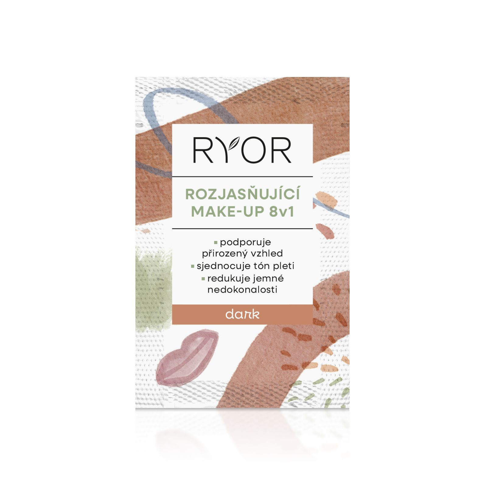 Tester - Rozjasňující make-up 8v1 DARK
