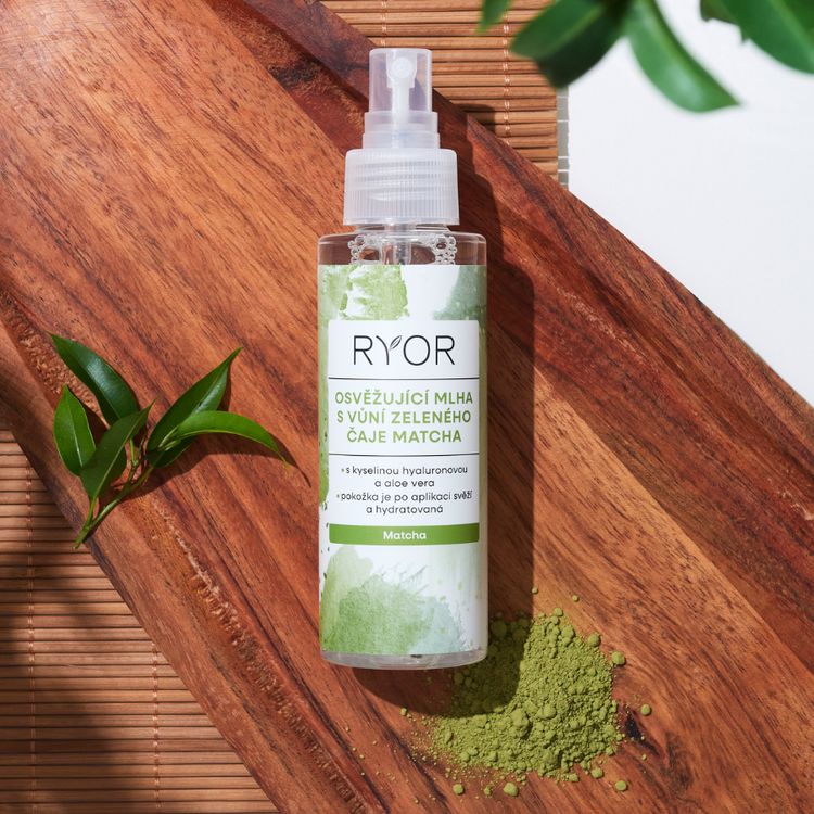 Osvěžující mlha s vůní zeleného čaje Matcha