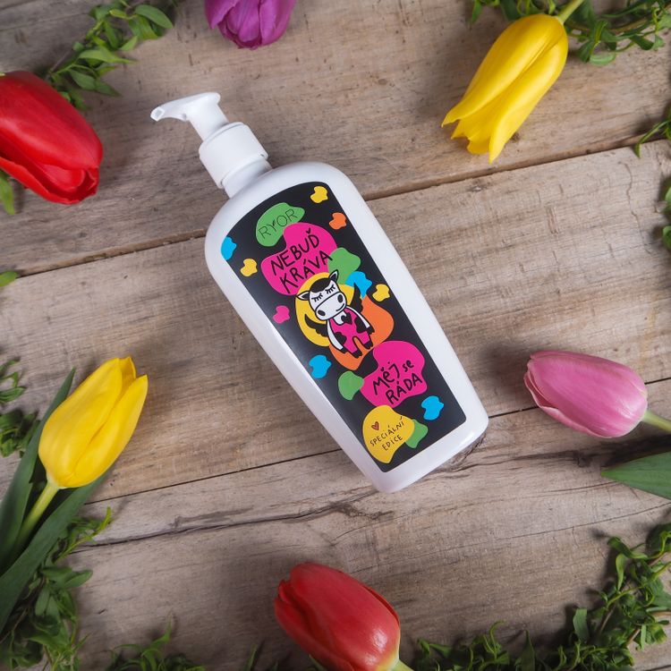 PuraVida Tělové mléko s levandulí KRÁVA