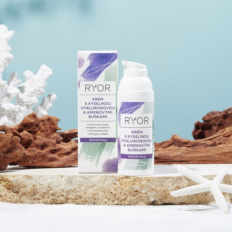 Krém s kyselinou hyaluronovou a kmenovými buňkami