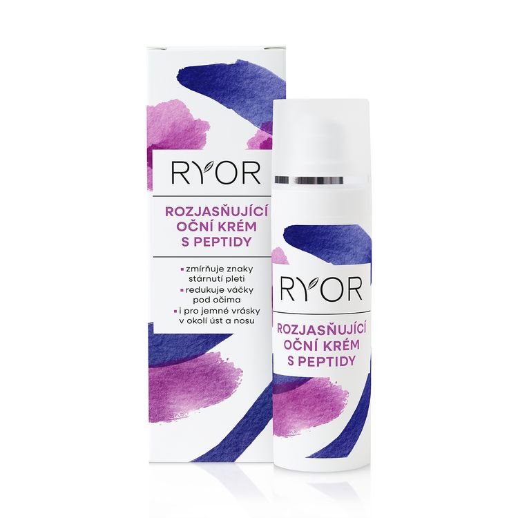 Rozjasňujúci očný krém s peptidmi