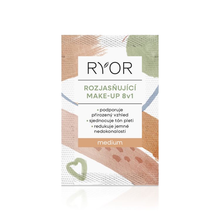 Tester - Rozjasňující make-up 8v1 MEDIUM