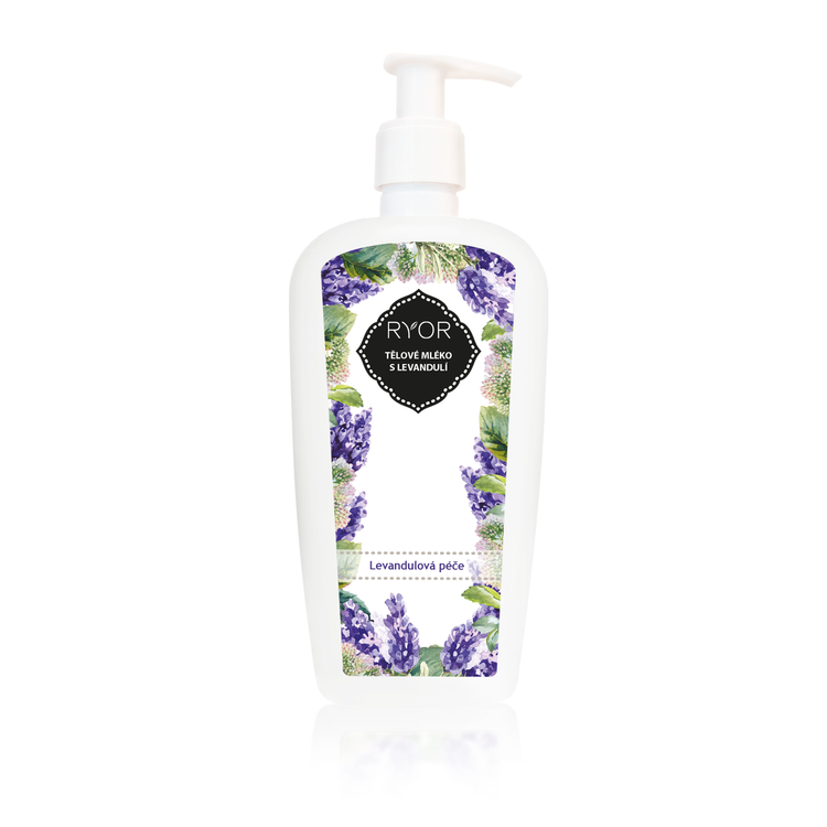 Tělové mléko s levandulí