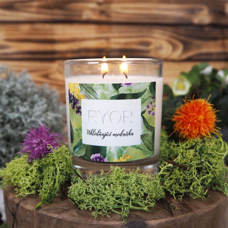 Svíčka velká - Uklidňující meduňka