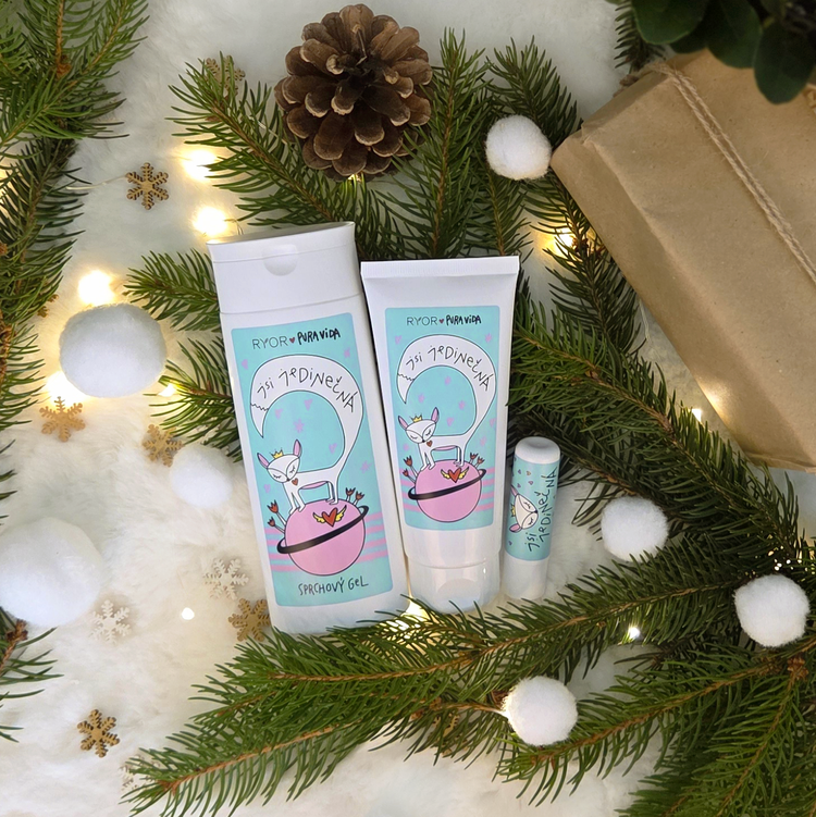 PuraVida krém na ruce s vůní grepu a černého rybízu Jsi jedinečná