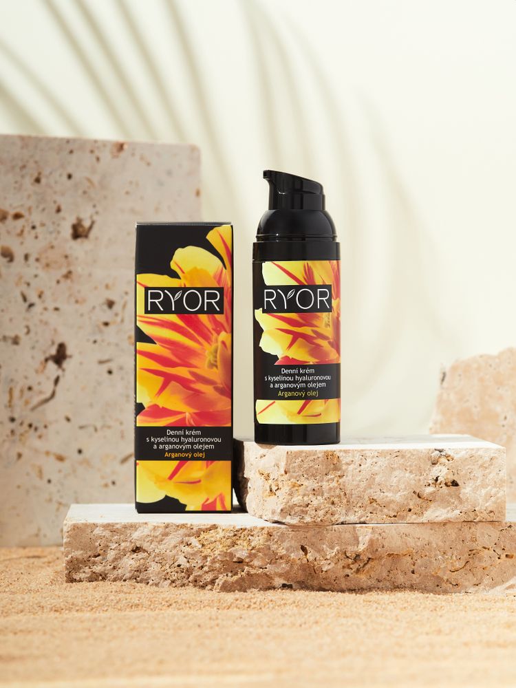 Denný krém s kyselinou hyalurónovou a arganovým olejom