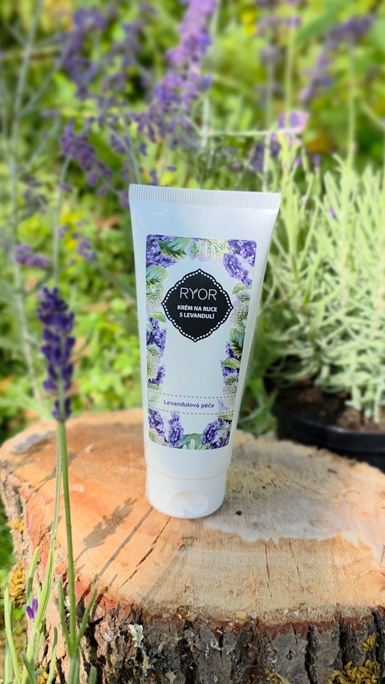 Krém na ruky s levanduľou