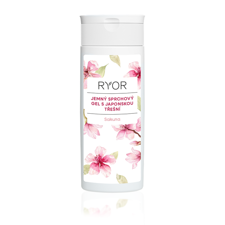 Jemný sprchový gél s japonskou čerešňou