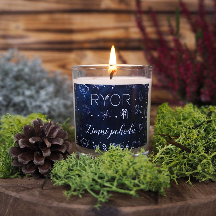 Sviečka malá - Zimná pohoda