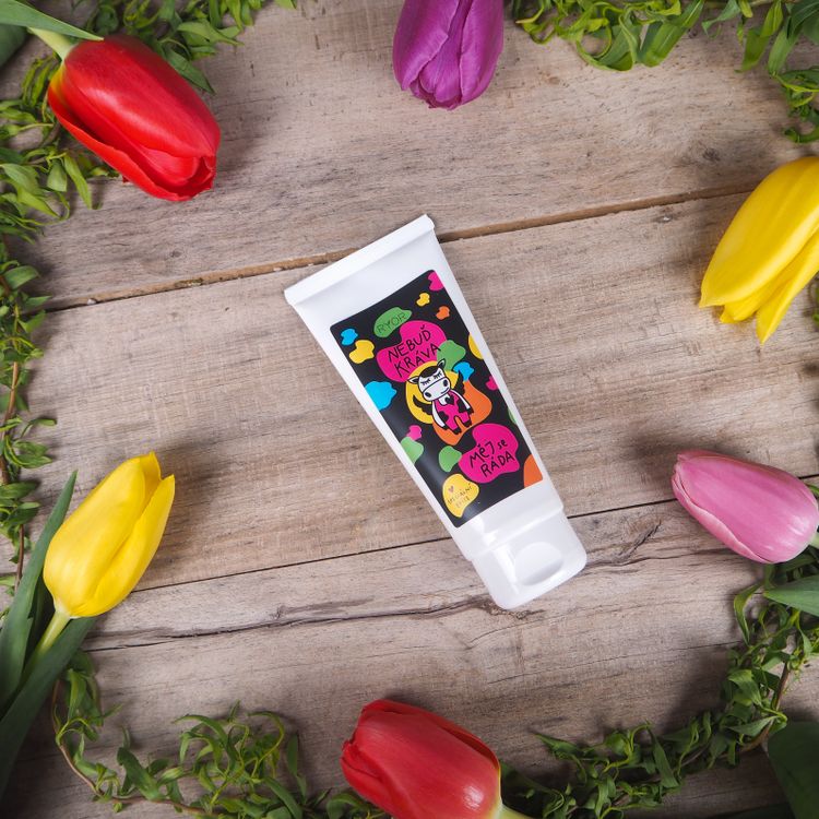 Krém na ruky s vôňou zeleného čaju Matcha Nebuď krava, maj sa rada