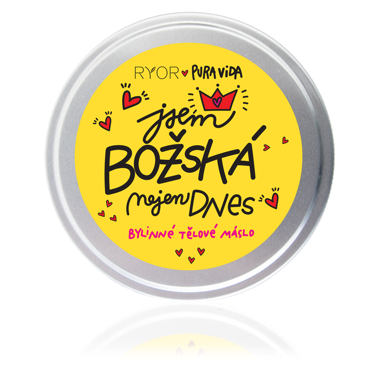 Bylinné telové maslo Som božská nielen dnes