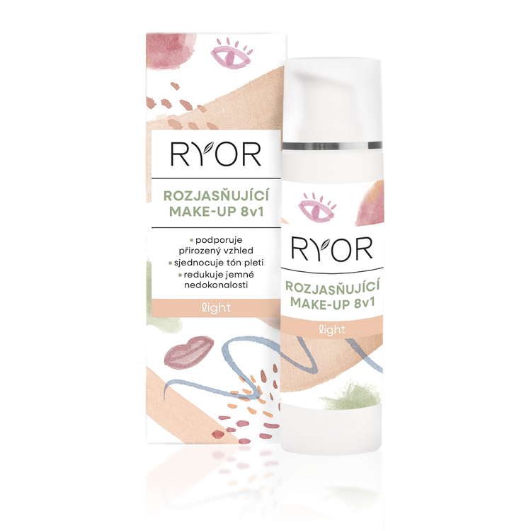 Rozjasňujúci make-up 8v1 - light