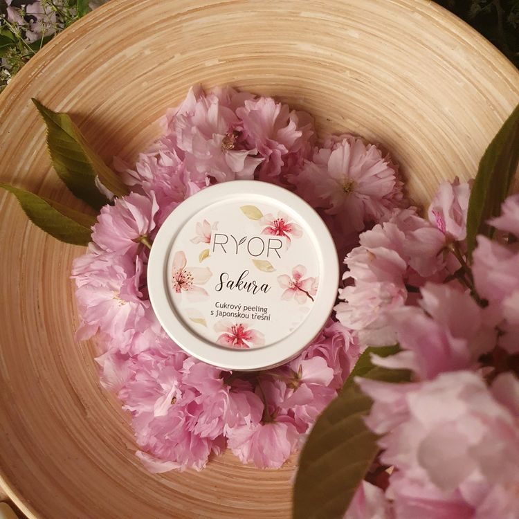 Cukrový peeling s japonskou čerešňou
