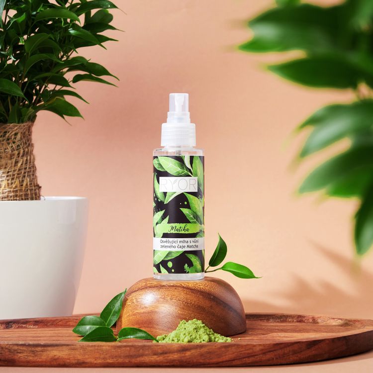Osviežujúca hmla s vôňou zeleného čaju Matcha