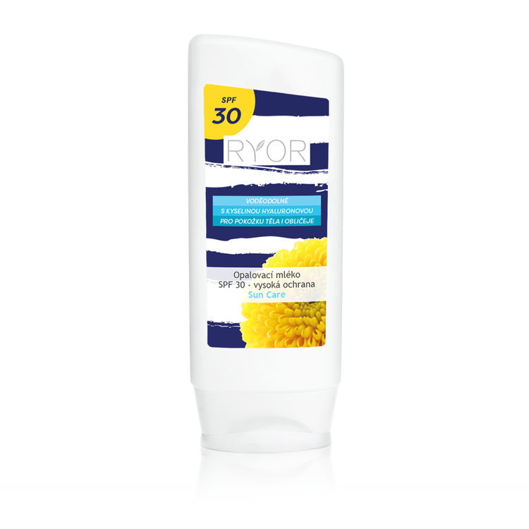 Opaľovacie mlieko SPF 30 – vysoká ochrana