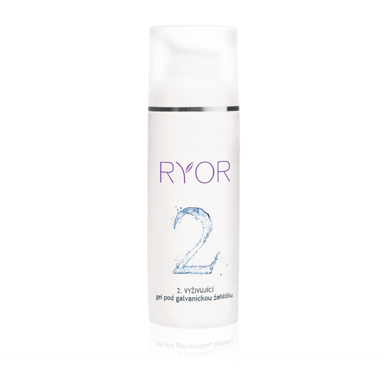 2. Vyživující gel pod galvanickou žehličku